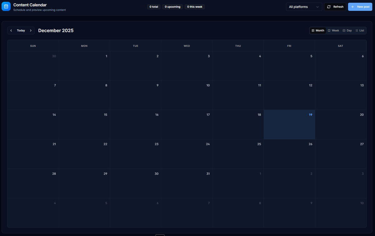 Bridgemindmoonx's tweet photo. Woah! Look at This! We have a Built-In Calender just for You to Schedule your Posts! Come sign up to https://t.co/U4cwDemp9N To access this!
#AI #Future #TrendingNow #viewcreator https://t.co/xiSgxv7u7X