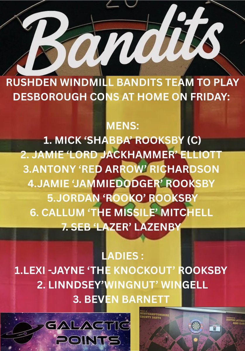 Rushden Windmill Bandits tweet media