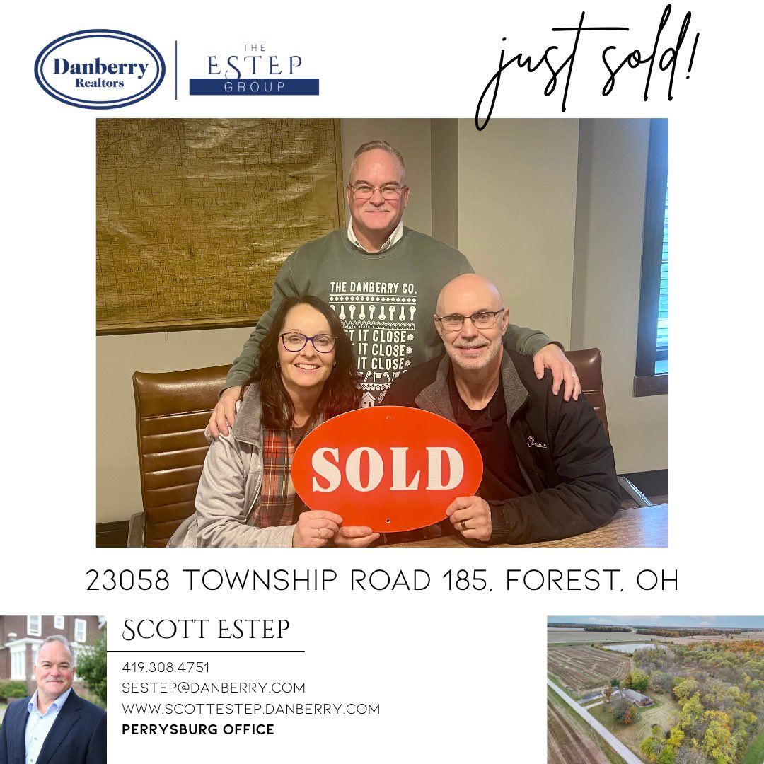 This closing was extra special because I was honored to serve wonderful friends. Congratulations to Tommy &amp; Carolynn 🥳 I wish them all the very best in this exciting new season of their lives! Now I have to find another hunting spot lol!