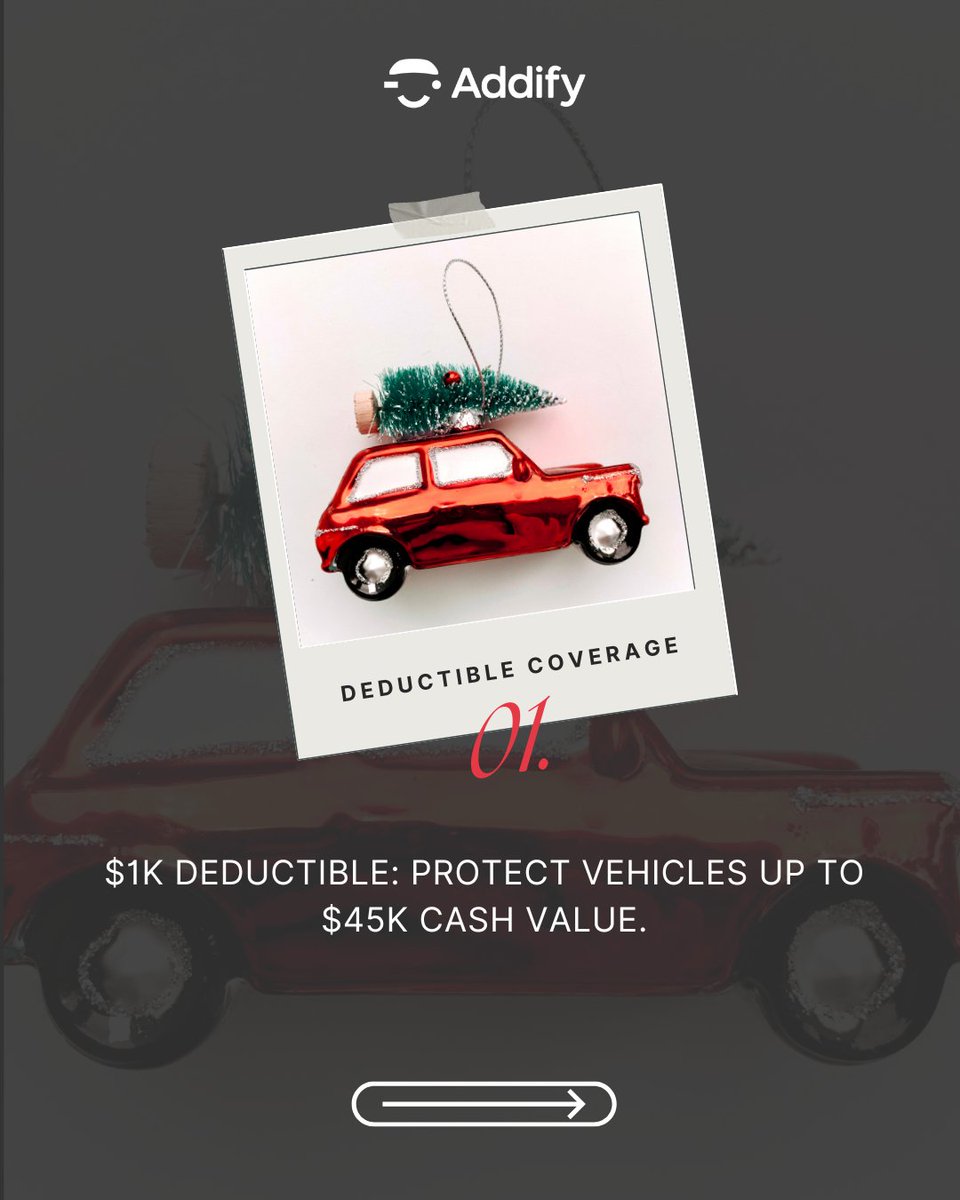 getaddify's tweet image. Deck your fleet, not just your halls! 🎄🚛
Flexible, world-class coverage for every vehicle.
Free consult: getaddify.com

#poweredbyaddify #fleetowners #rentalcarbusiness #commercialauto #Florida #Georgia