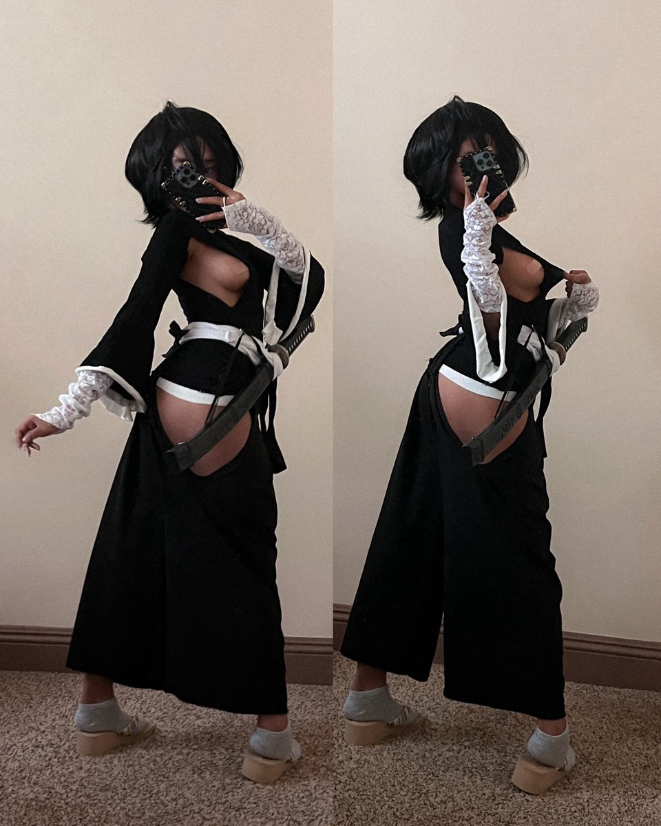 deceased_asf's tweet photo. Rukia Kuchiki in fortnite we won ❄️🖤 Bleach https://t.co/4He0FKiTrg