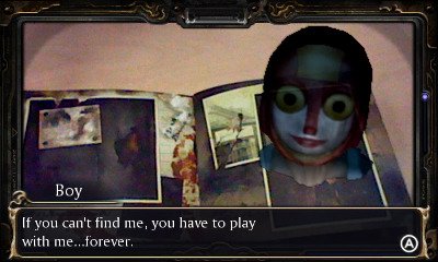 Jonix669's tweet photo. @koeitecmoeurope Playing Spirit Camera with my cousin at my grandma's house, checking the cursed notebook with my 3ds, both scared shitless. https://t.co/m9LoCaenz5