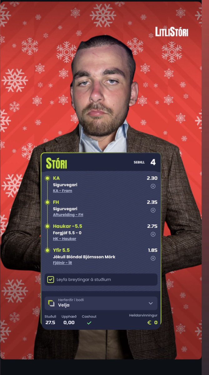 Veigar Snær tweet media