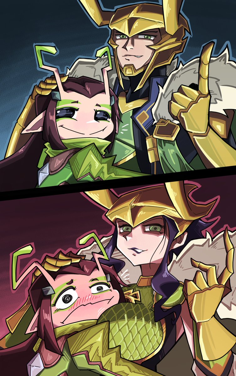 heavynalmuck's tweet image. #MarvelRivals #mantis #loki