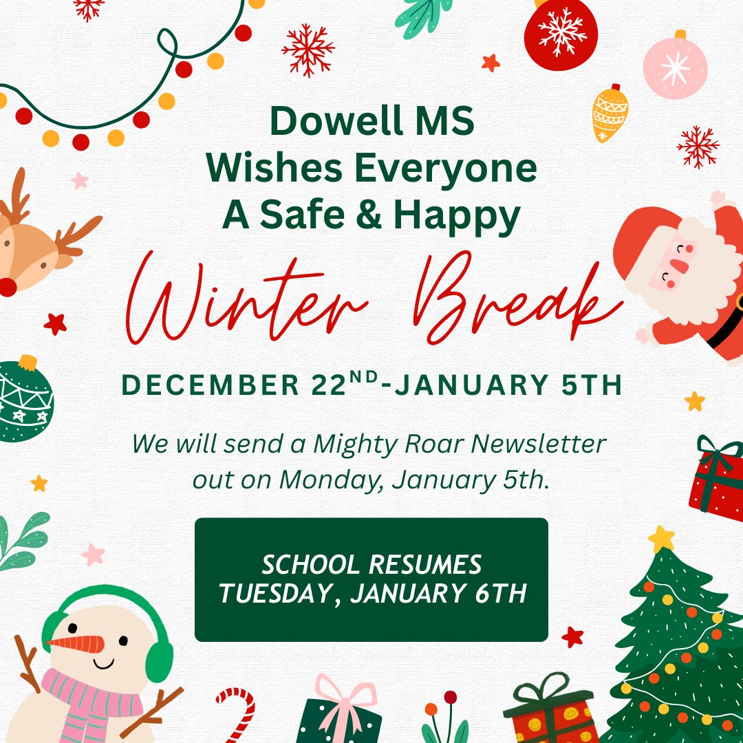 Dowell Middle School tweet media