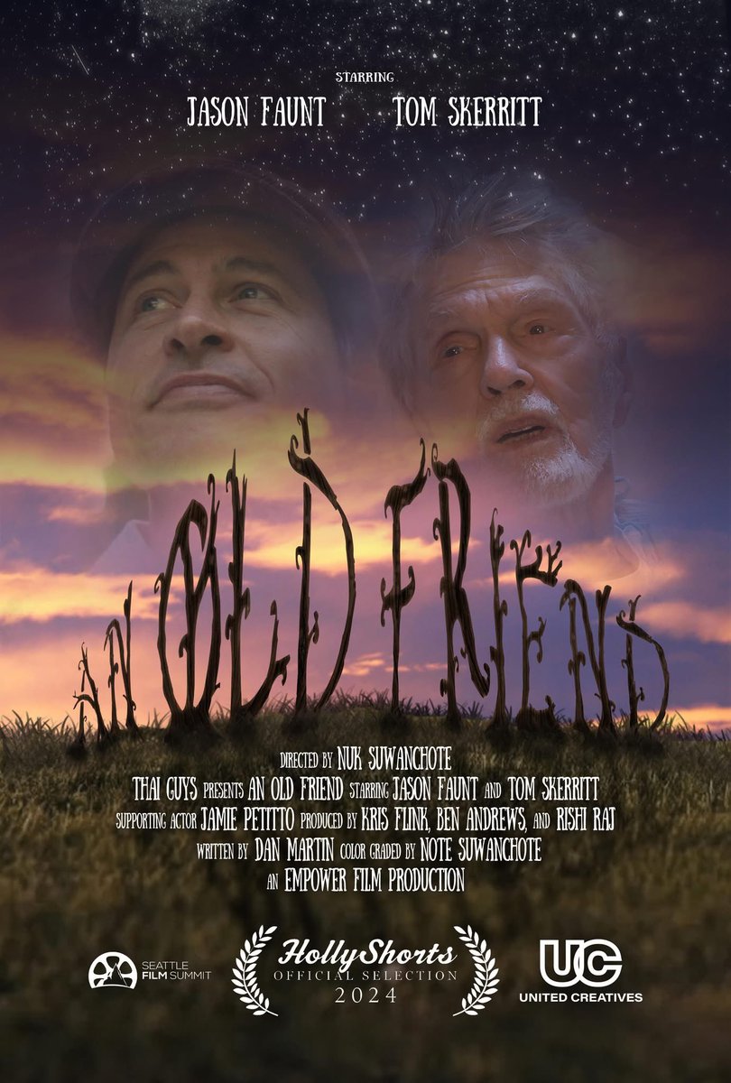 Our interview with the team behind the new film An Old Friend! facebook.com/share/p/1Bpg7u…