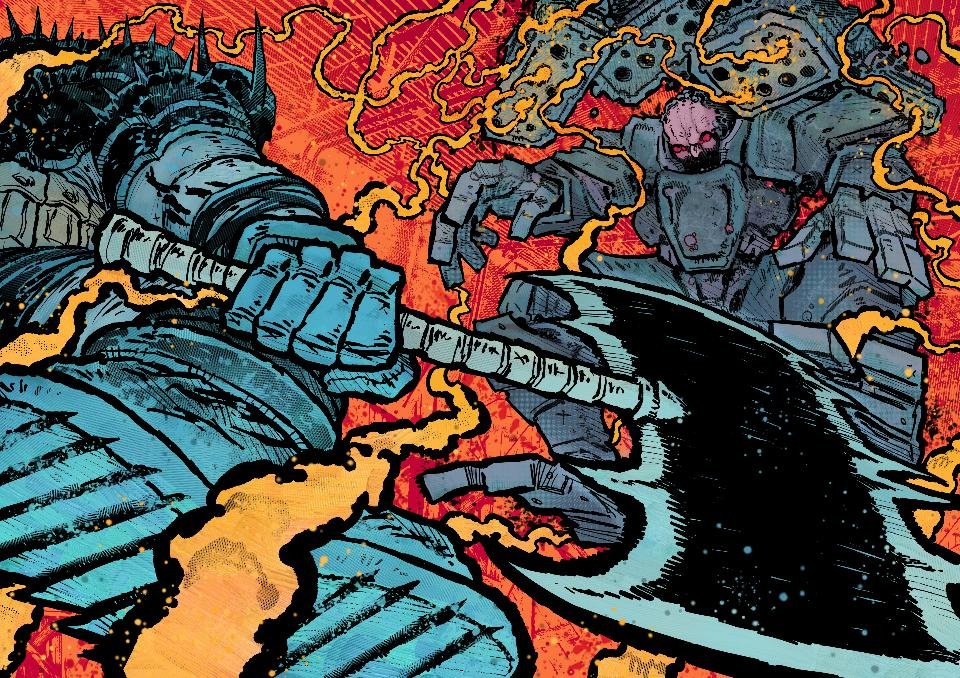 Absolute Batman vs. Adam Smasher commission!
#batman #cyberpunk2077