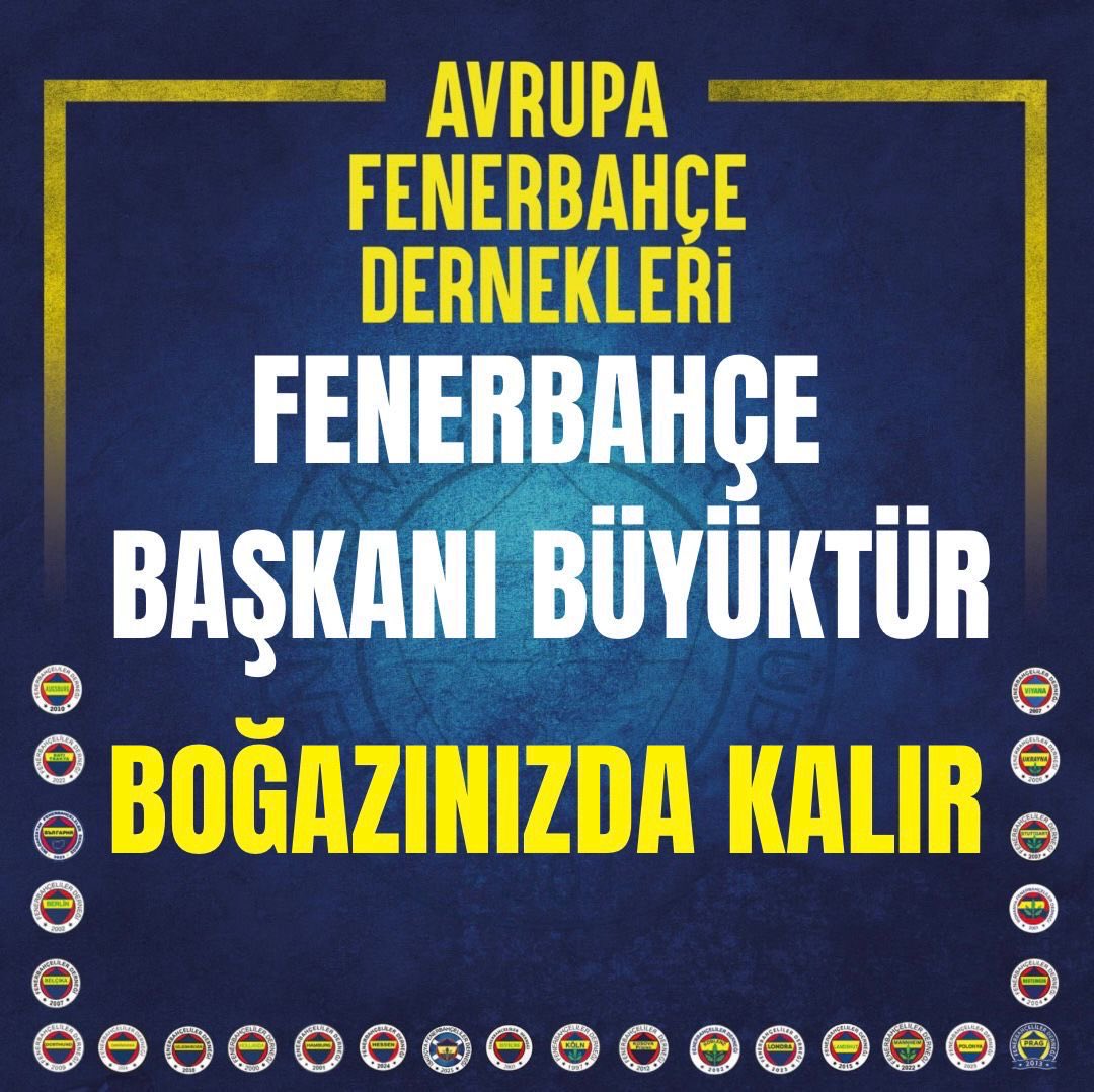 Hollanda Fenerbahçeliler Derneği tweet media