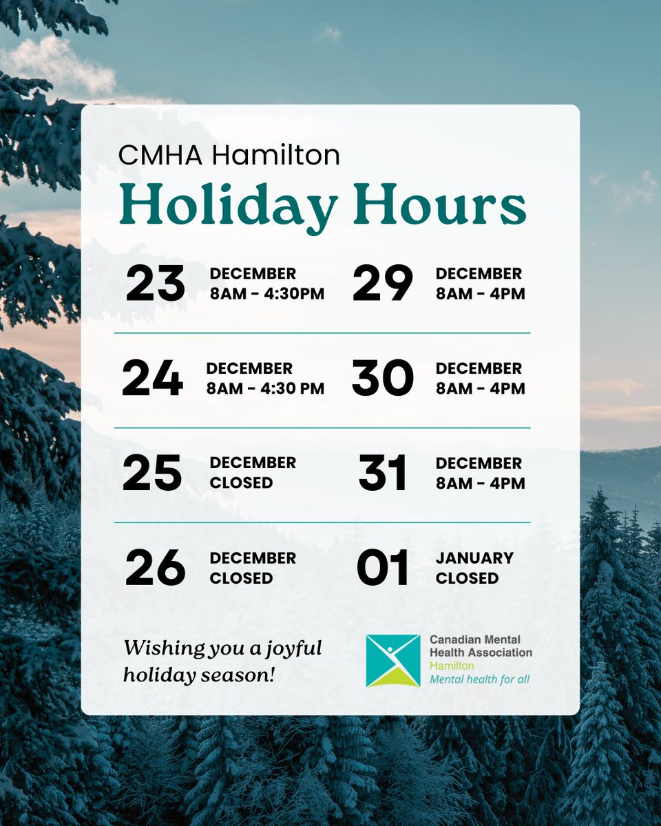 CMHA Hamilton tweet media