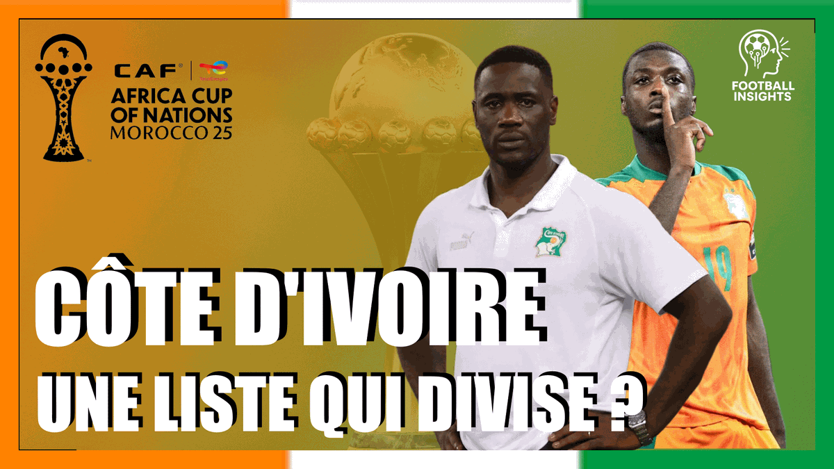FlorentToniutti's tweet image. 🇨🇮 Côte d’Ivoire – une liste qui divise avant la #CAN 2025 ?

Absence de Nicolas Pépé, place laissée aux jeunes offensifs, équilibre générationnel…

J’ai passé la sélection ivoirienne au crible avec les outils #FootballInsights.

🔽