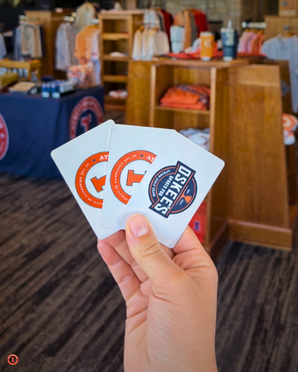 Gift cards from Atkins Golf Club or Oskee’s Sports Pub make the perfect last-minute surprise.

We’re open all weekend, so stop by and grab one!

#troon | #illini | #atkinsgolfclub