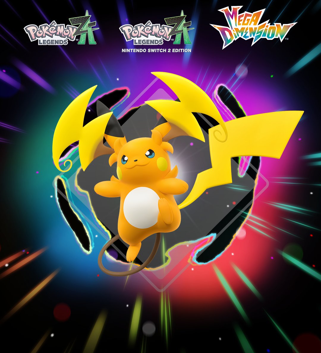 Mega Raichu X or Mega Raichu Y? ⚡️ Which newly discovered Mega Raichu evolution are you adding to your team in #PokemonLegendsZA – Mega Dimension?
