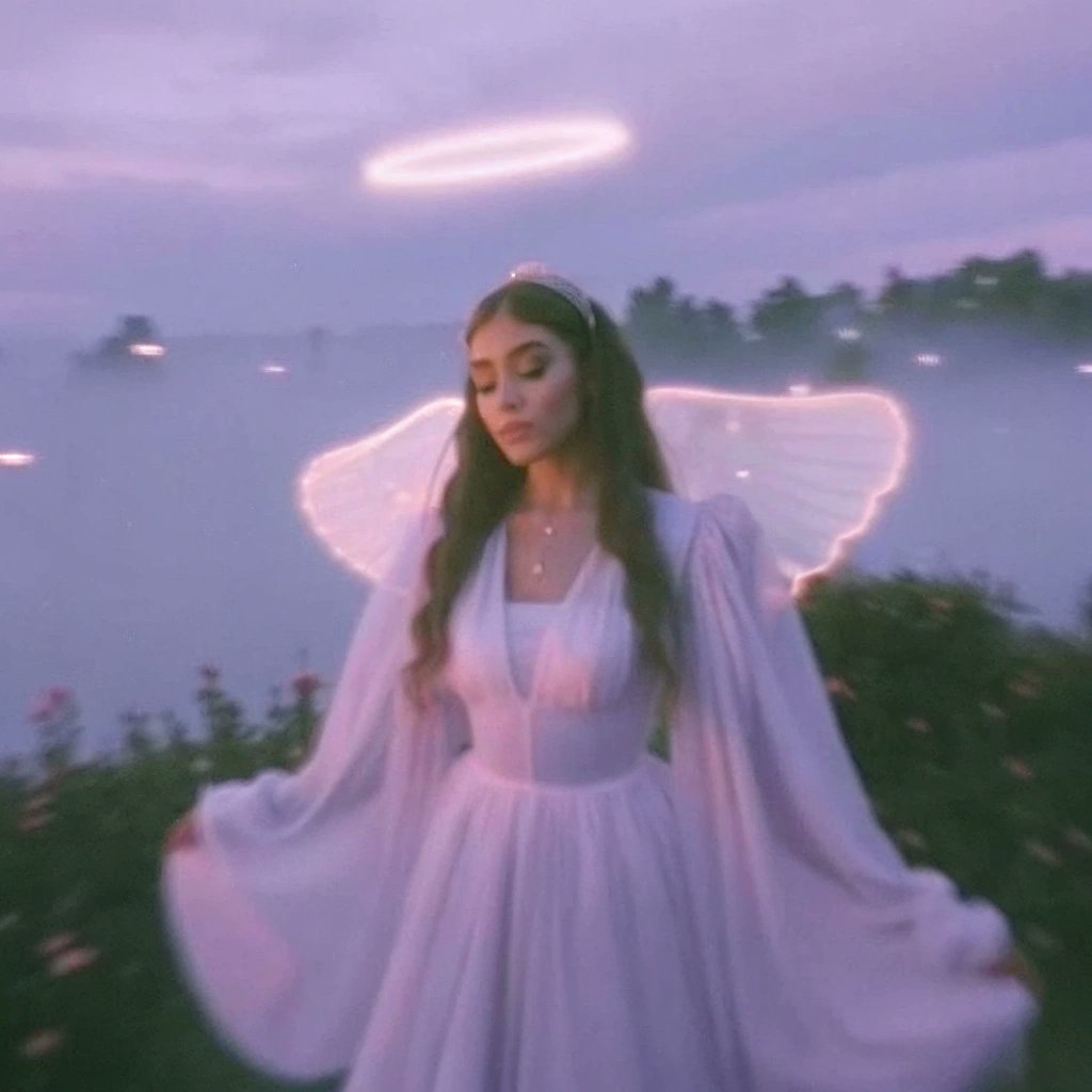 Sky Angel

She drifts between clouds and light, where the sky wears her like a jewel.
Her wings catch the day’s last glow, and the wind carries her dreams
to a place where no shadows dare to follow.

<a href="/foundation/">Foundation 🌐</a>