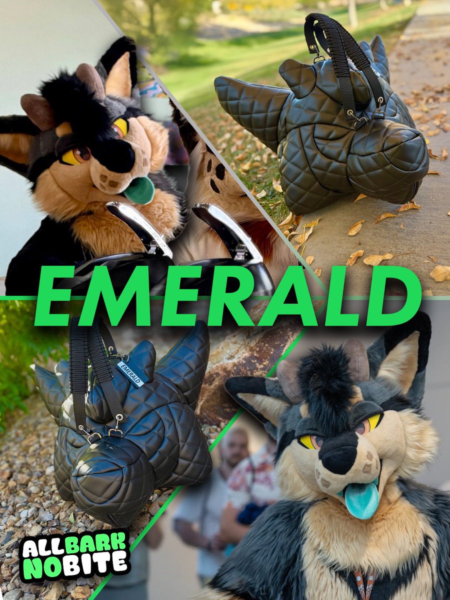 ItsAllBark's tweet image. Vinyl bag for a horn dog🐶