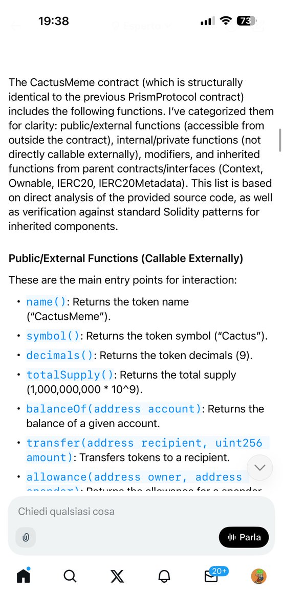 WizzyOnChain's tweet image. In 5th December i have used @grok for analyze one smart contract in bsc, he gived me an analysis where he market as safe contract.
By trust his analysis i completed the deal with the "team" of the project for transfer to me the ownership of the liquidity pool and the smart…