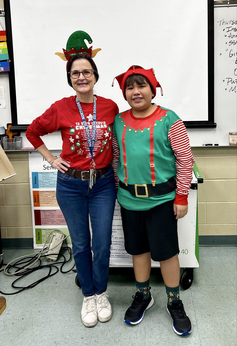 MsGarcia65's tweet photo. #OnTheEleventhDayOfChristmas ✝️ #TurkeyBowling 🎳 #ElfYourself 🧝🧝🏼♀️@NISDStinson 🏫#WhatABlessing 🙏🏼#NorthsideUnstoppable 💪🏼#SkyhawkPride 💙💚#Thirty_Two_rrific_Years
🥉🥈#TeachYourHeartOut ❤️ #VHawks 🪽 #imsogladwehadthistimetogether 👂🏼#mimiandcompany 💋 https://t.co/5PzAYYOerR