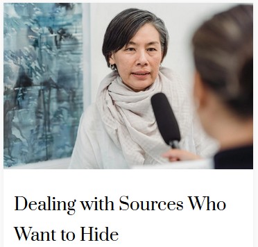 KnowGoodWriter's tweet photo. You’re a journalist facing a deadline. You have fragments of the story.  And you don’t have anyone willing to speak on the record. What do you  do?
https://t.co/oISGuS1TMV https://t.co/PVBlJa0H0n
