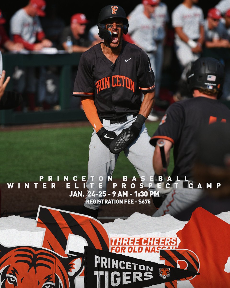 PUTigerBaseball's tweet image. Almost Camp Season! 

Be sure to check out our Winter Elite Prospect Camp next month! 

tinyurl.com/yckfdxys