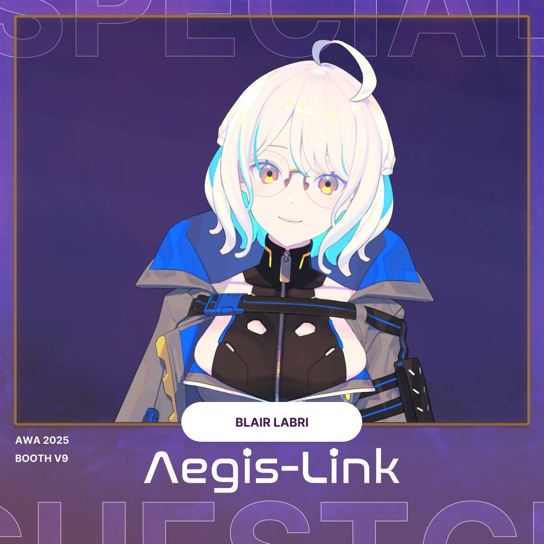 📢 AWA 2025 MEET &amp; GREET 📢
Don't forget to say hi to me tomorrow on SATURDAY the 20TH at 11:00AM ET!! I'll be at the Aegis-Link booth!!