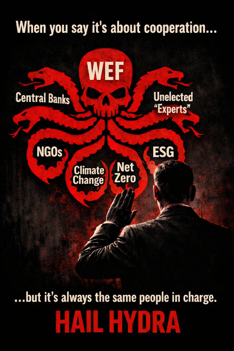 Weird_Canadian's tweet image. Funny how “stakeholder capitalism” always seems to mean you carry the risk and they keep the power.

Transparency would solve a lot of this… if anyone at the top actually wanted it 🐍

#WEF #GlobalElites #PowerStructures #Accountability #QuestionEverything