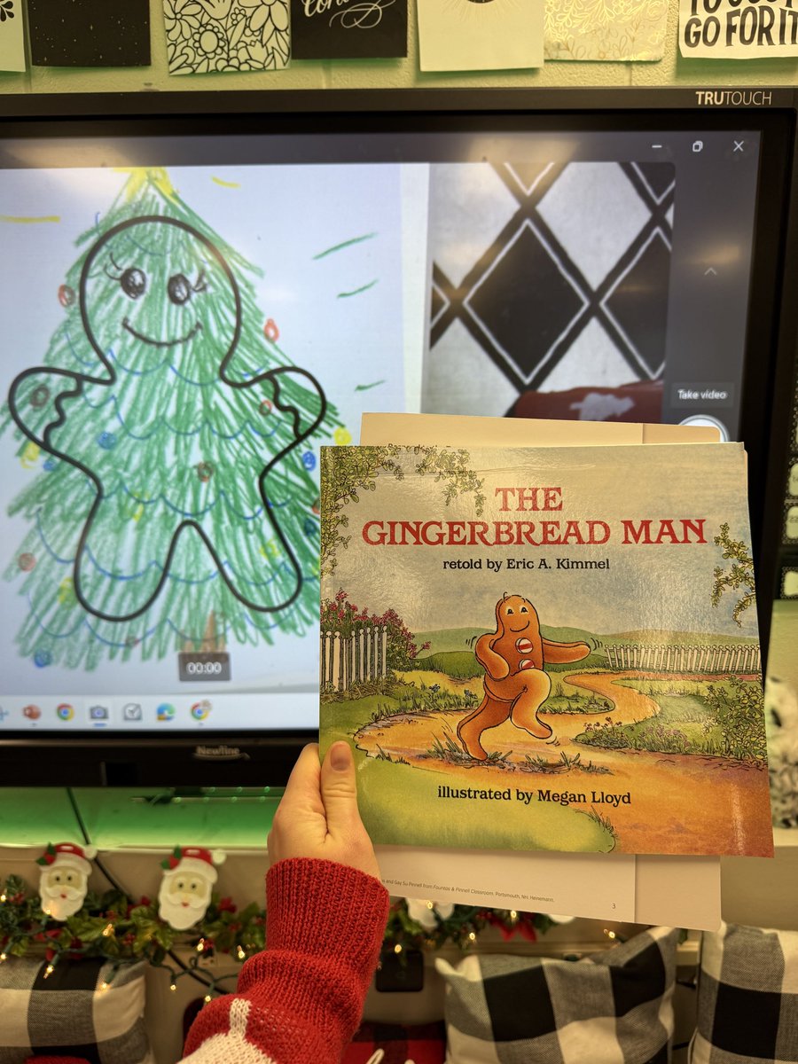 Mrs_Schick_HB's tweet photo. After reading different versions of the gingerbread folktales, our class decided to disguise some gingerbread men so they donโt get caught for Christmas!๐โค๏ธ @MissRignolaHB @HamptonBaysES #WeAreHB #HBStrong https://t.co/SiijbwG47u