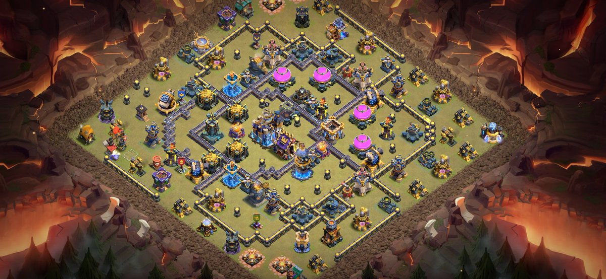 New th18 diamond base: link.clashofclans.com/de?action=Open…
#Th18
#ClashOfClans