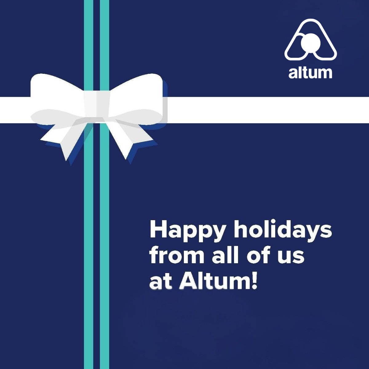 AltumInc's tweet image. Happy Holidays from the @AltumInc team! We’re grateful for the funders, researchers, and partners working every day to advance science and drive meaningful impact. Wishing you a season of rest and reflection.
#HappyHolidays #ScientificCommunity #ImpactDriven