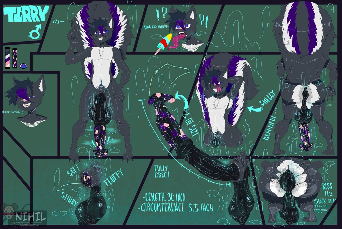 Anon ref comm. Lookie. Gaze upon the peak