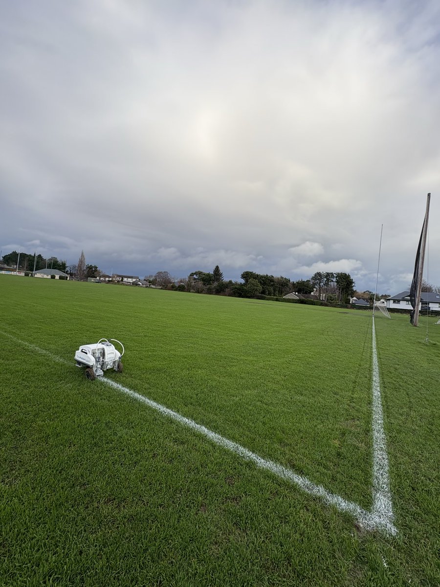 Successful demonstration of the <a href="/TM_RobotsUK/">TinyMobileRobotsUK</a> Sport Model for a GAA club in Dublin the just before the break. Looking forward to getting out and about in the new year to showcase all we have to offer at CropCare!