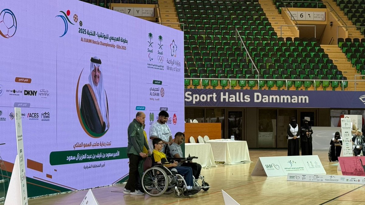 📸| 

إنجاز يكتب بفخر ✨

شارك #نادي_ذوي_الاعاقة_بمكة في #بطولة_النخبه_للبوتشيا محققًا نتائج مشرفة 🔥

🥇 عبدالعزيز الزهراني يتوج بالميدالية الذهبية 
🥇 حــقق الفـــريق ذهبيـــة البطـــولة 
🥈 حصد النادي المركز الثاني في الترتيب العام للبطولة 👏🏻👏🏻

عـــزيمـــة تصنــــع