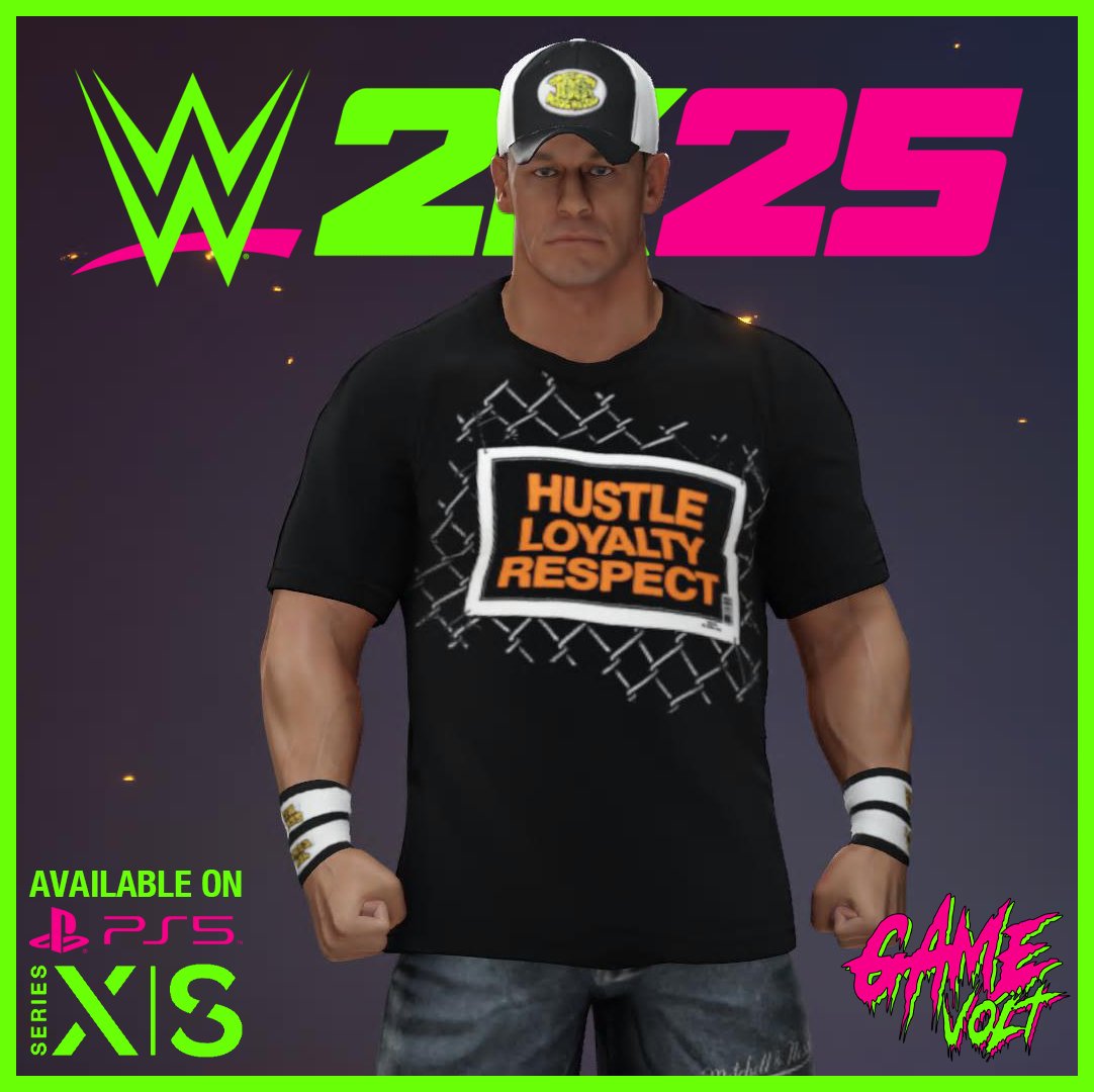 GameVolt1's tweet image. Download @JohnCena's #SummerSlam 2007 attire now available on #WWE2K25 on PS5 and Xbox Series X|S. Search "Gamevolt" to find on Community Creations.