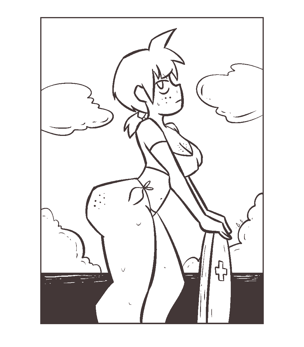 (OC) Mandy the lifeguard