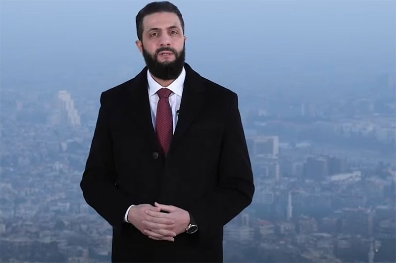 عاجل | الشرع يهنئ السوريين برفع العقوبات من على جبل قاسيون : اليوم يومكم انتهى زمن الوجع وبدأ زمن البناء - شكر ترامب على رفع العقوبات .. والدول العربية والإسلامية على مساندة الشعب السوري 