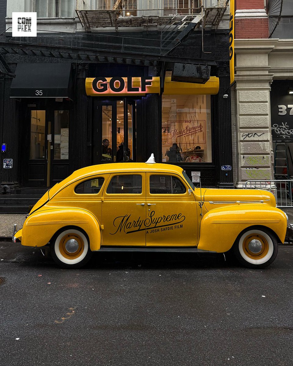 ComplexStyle's tweet image. A closer look at the Golf Wang "Marty Supreme" collection - designed by Tyler, The Creator