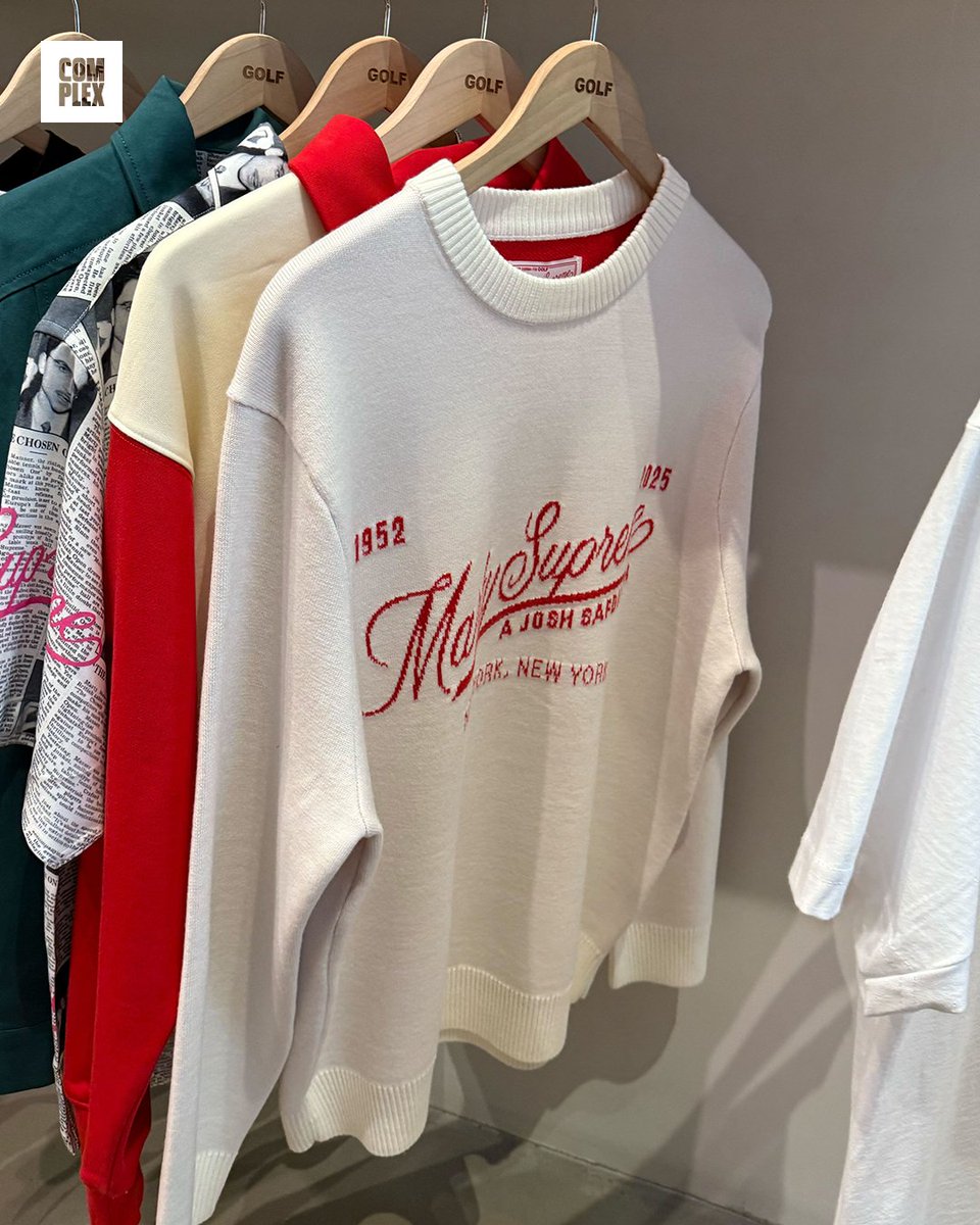 ComplexStyle's tweet image. A closer look at the Golf Wang "Marty Supreme" collection - designed by Tyler, The Creator