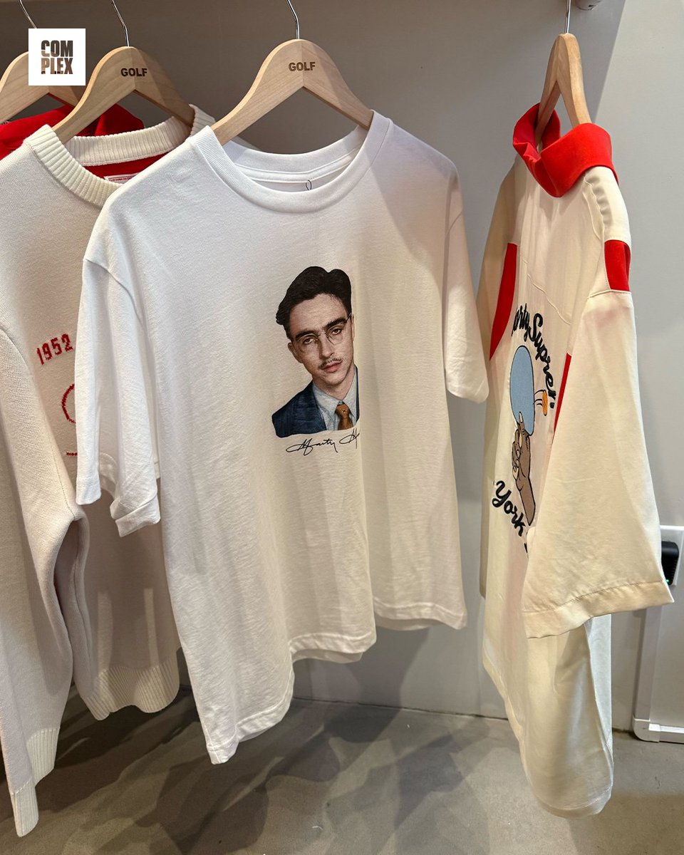 ComplexStyle's tweet image. A closer look at the Golf Wang "Marty Supreme" collection - designed by Tyler, The Creator