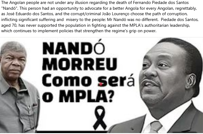 AngolaVoz's tweet photo. @cdajoaolourenco @SICNoticias @Cristiano @RTPNoticias @temu_africa @Angolans @Angola24horas @carlaangola @IsraelinAngola https://t.co/DBRDERV8lm
