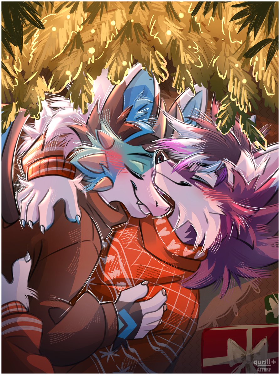 QuRsLL_'s tweet image. Warmth of the Season 🌲❤