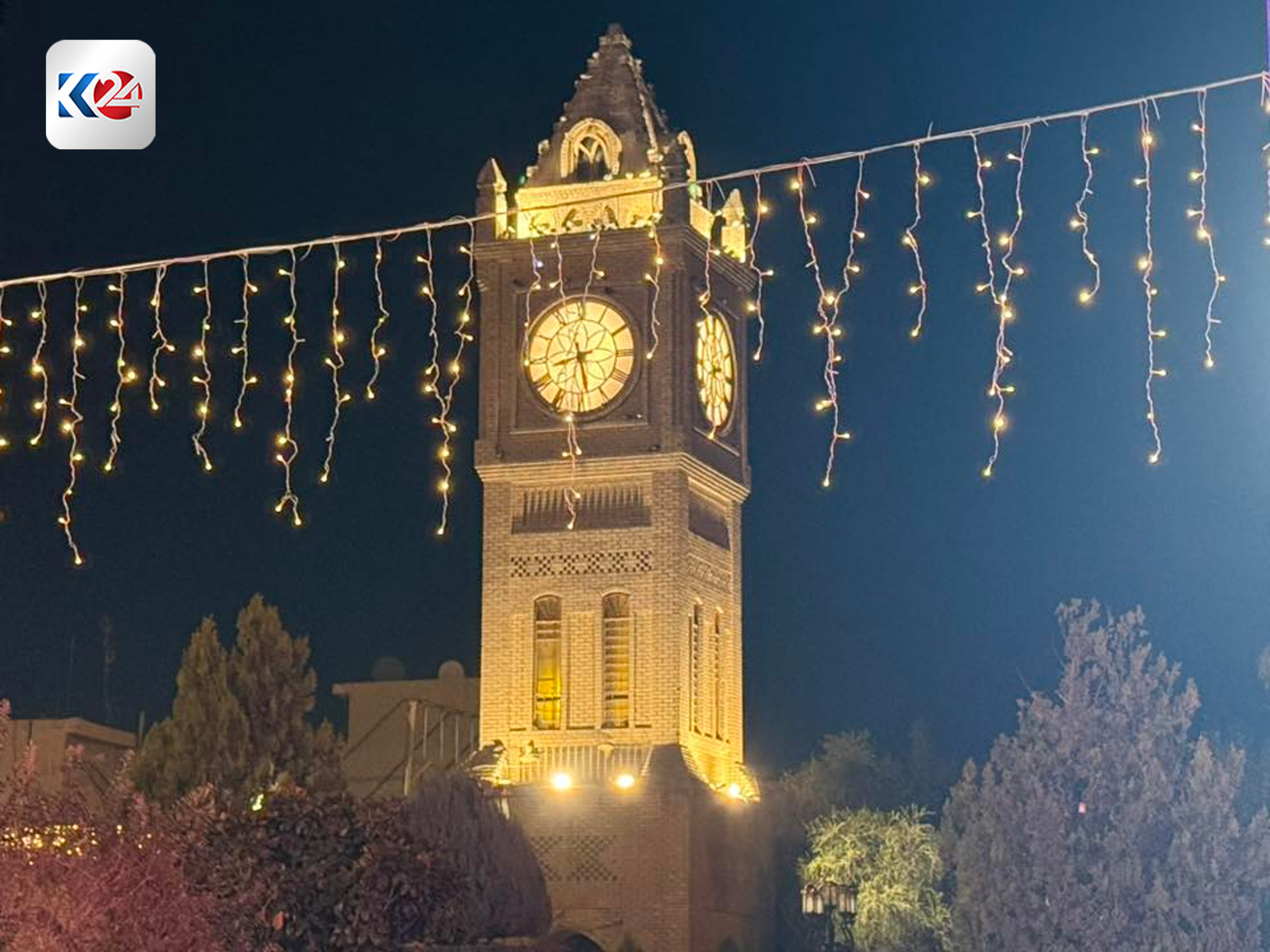 لقطات توثّق أبرز تحضيرات رئاسة بلدية أربيل لاستقبال فعاليات العام الجديد 2026 