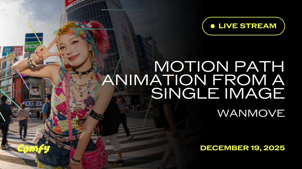 Motion path livestream promo