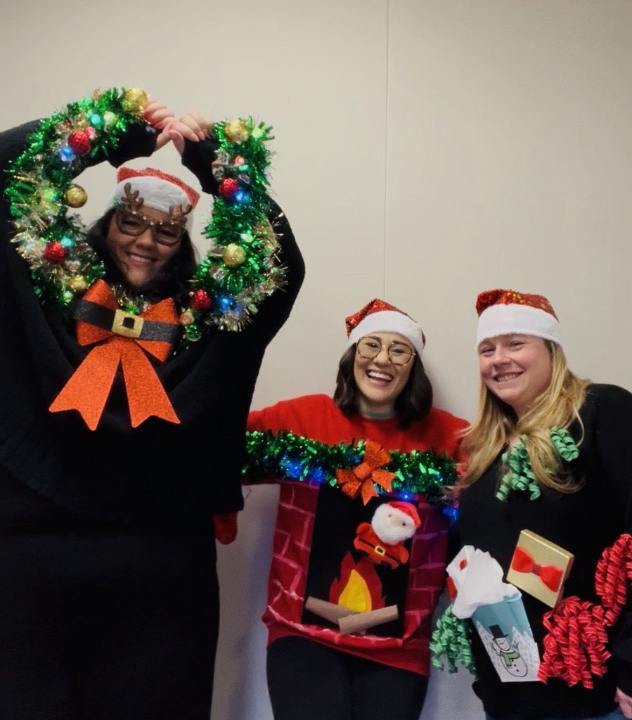 Today is #NationalUglyChristmasSweaterDay, and our team did NOT disappoint!