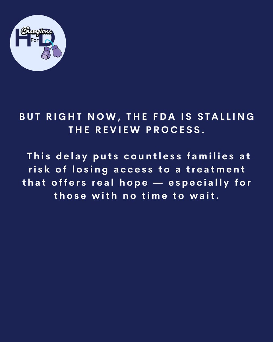 ChampionsForHD's tweet photo. 🧬 Hope is running out for HD families as the FDA delays the AMT-130 review. We need your voice! Sign the petition for accelerated approval and give families a chance at hope. ✍️ 

🔗 https://t.co/v0sywBf3cp

Together, we rise! 💜 #HDCantTameMe  #HuntingtonsDisease https://t.co/sS2wQT4jN8