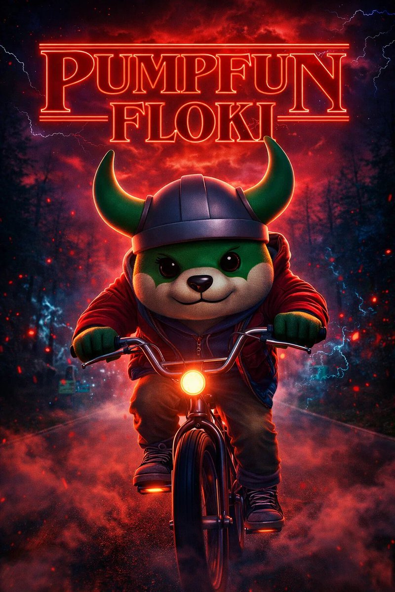 Sometimes you just have to take the road no one warned you about.

The kind of road that feels uncertain, chaotic, maybe even a little intimidating… but you still choose to ride forward because you believe in what’s ahead. 🔥🚴‍♂️

For me, Pumpfun Floki isn’t just about memes or