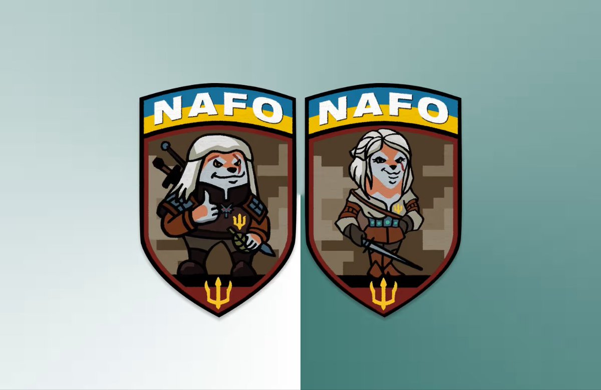 Are you a Witcher fan? 
Are you a <a href="/69thSB/">NAFO 69th Sniffing Brigade</a> fan? 
There's a campaign for you!
#NAFO truck for the 1st battalion of the 14th regiment (Medical service unit)!
help99.co/patches/witche…