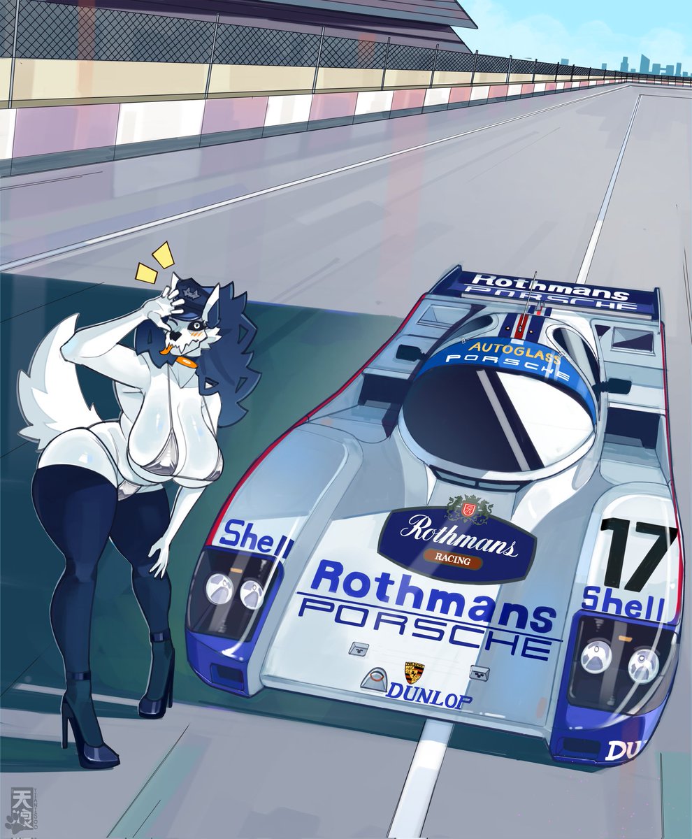 Jisoo x Porsche 956 ROTHSMAN 💙✨