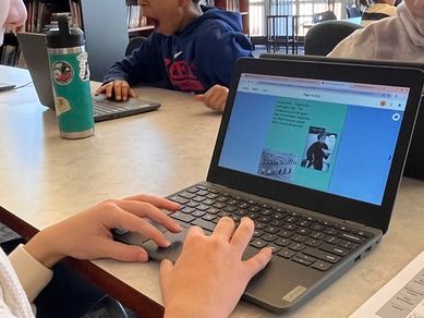 SRMS Library Learning Commons tweet media