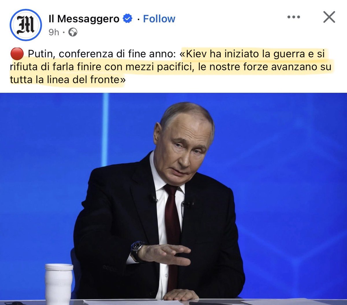 OpachiAndrea's tweet image. I media italiani amplificano senza filtro le menzogne del criminale di Mosca. Così la propaganda russa si infiltra nella società a costo zero. Giornalisti e testate hanno una responsabilità enorme nel fare il gioco di chi vorrebbe distruggere l’Europa.