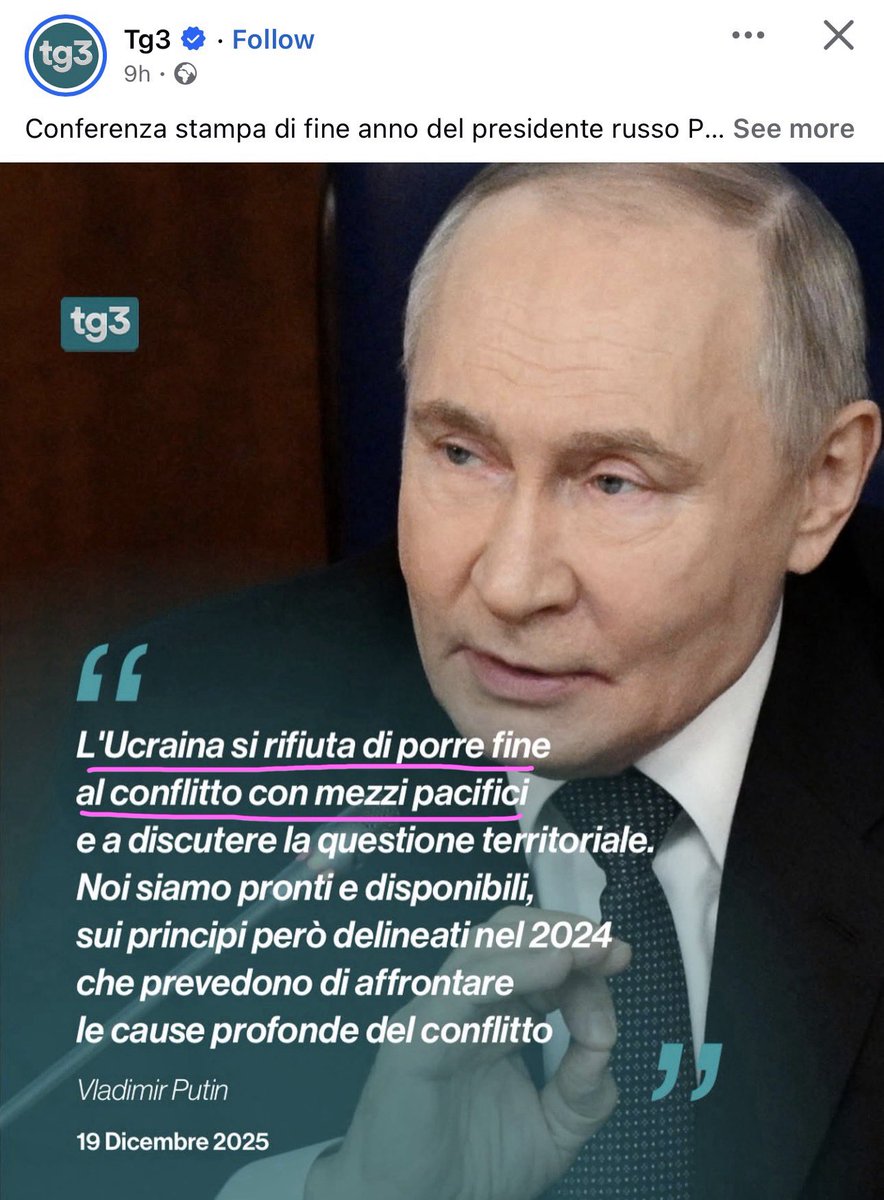 OpachiAndrea's tweet image. I media italiani amplificano senza filtro le menzogne del criminale di Mosca. Così la propaganda russa si infiltra nella società a costo zero. Giornalisti e testate hanno una responsabilità enorme nel fare il gioco di chi vorrebbe distruggere l’Europa.
