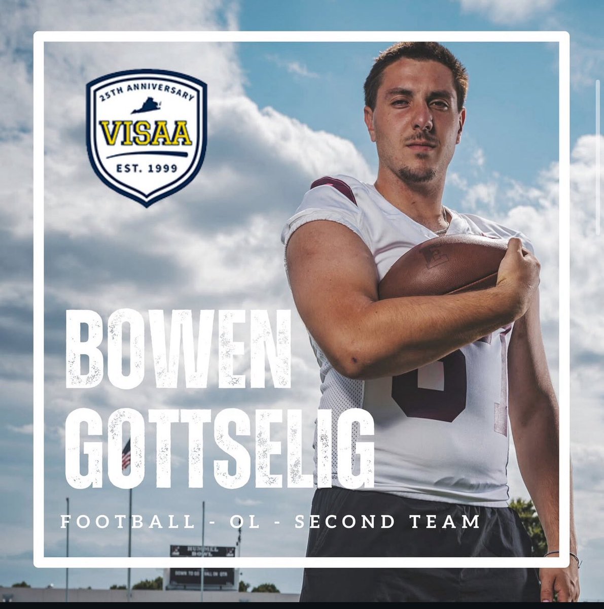 Blessed to be selected as an All-State Olinemen!!

<a href="/EdOBrienCFB/">EdOBrienCFB</a> <a href="/carljfred/">Carl Frederick</a> <a href="/sixstarfootball/">Six Star Football | PLUS+</a>
<a href="/adamgorney/">Adam Gorney</a> <a href="/GoLions1934/">Cole Laing</a> <a href="/730scouting/">730 Scouting</a> <a href="/youareathlete/">You Are Athlete</a> <a href="/WillVapreps/">Will Vapreps Garlick</a>
<a href="/VaPrepsRivals/">Virginia Preps</a> <a href="/PrepRedzoneVA/">Prep Redzone Virginia</a>
<a href="/RealCoachK_/">Kadeem Rodgers</a> <a href="/EHSfootball1839/">Episcopal High School Football</a> <a href="/on3recruits/">Follow @Rivals</a> <a href="/tdhald/">Todd Haldis</a>