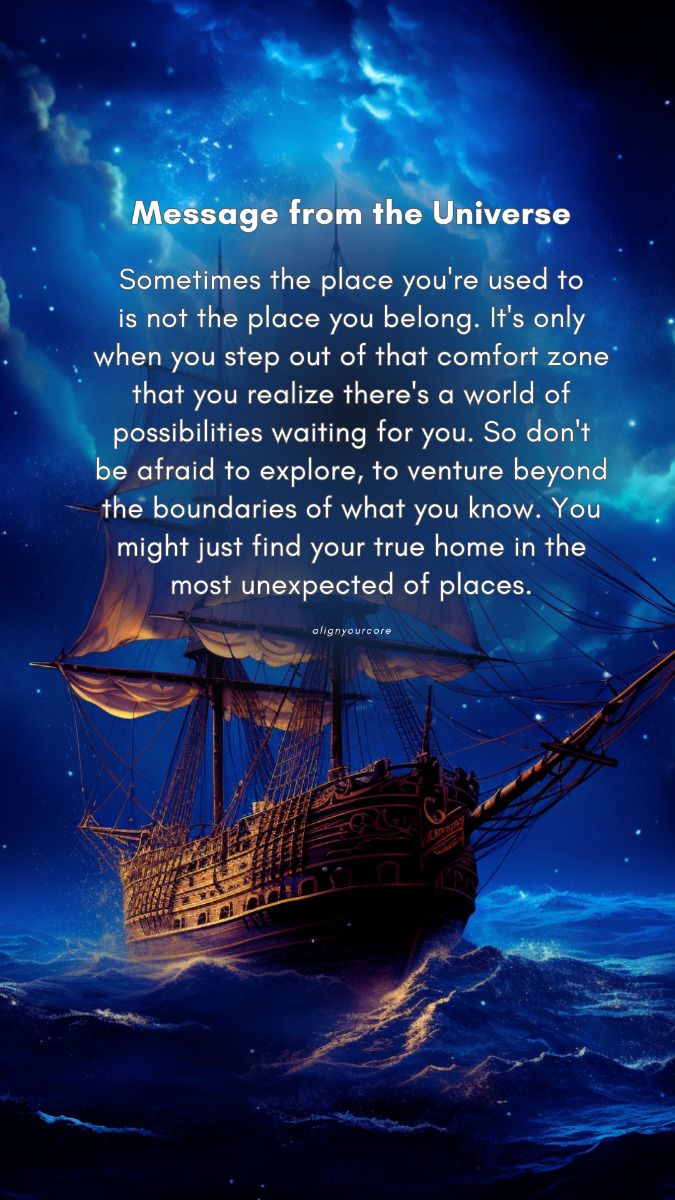 Message from the universe ✨️